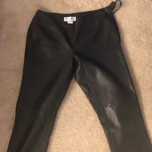 100% Leather Pants